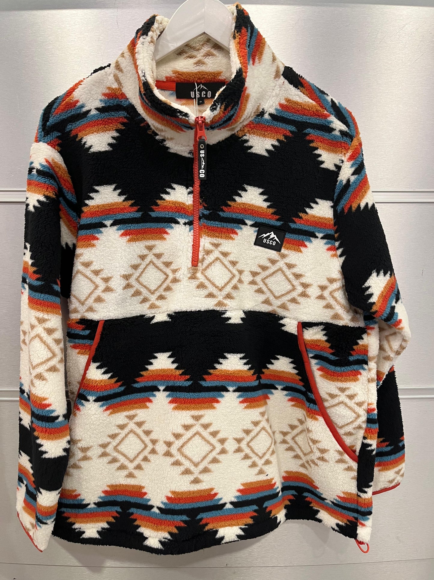 Fleece The Trek Black Aztec