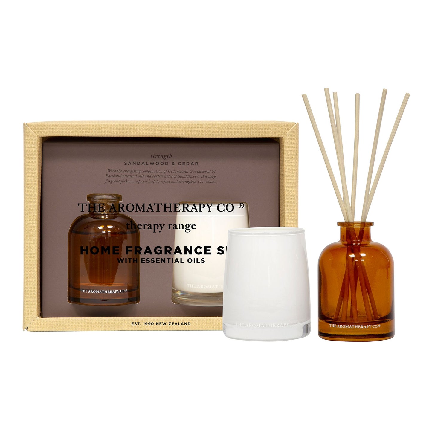 The aromatherapy Co.- Candle & Diffuser Therapy Set