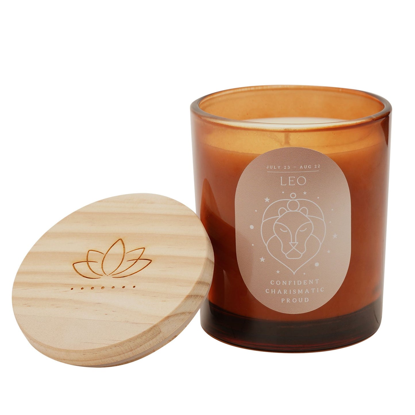 Serenity zodiac candle Leo