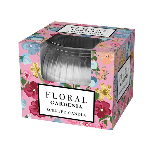 Floral boxed candle- Gardenia