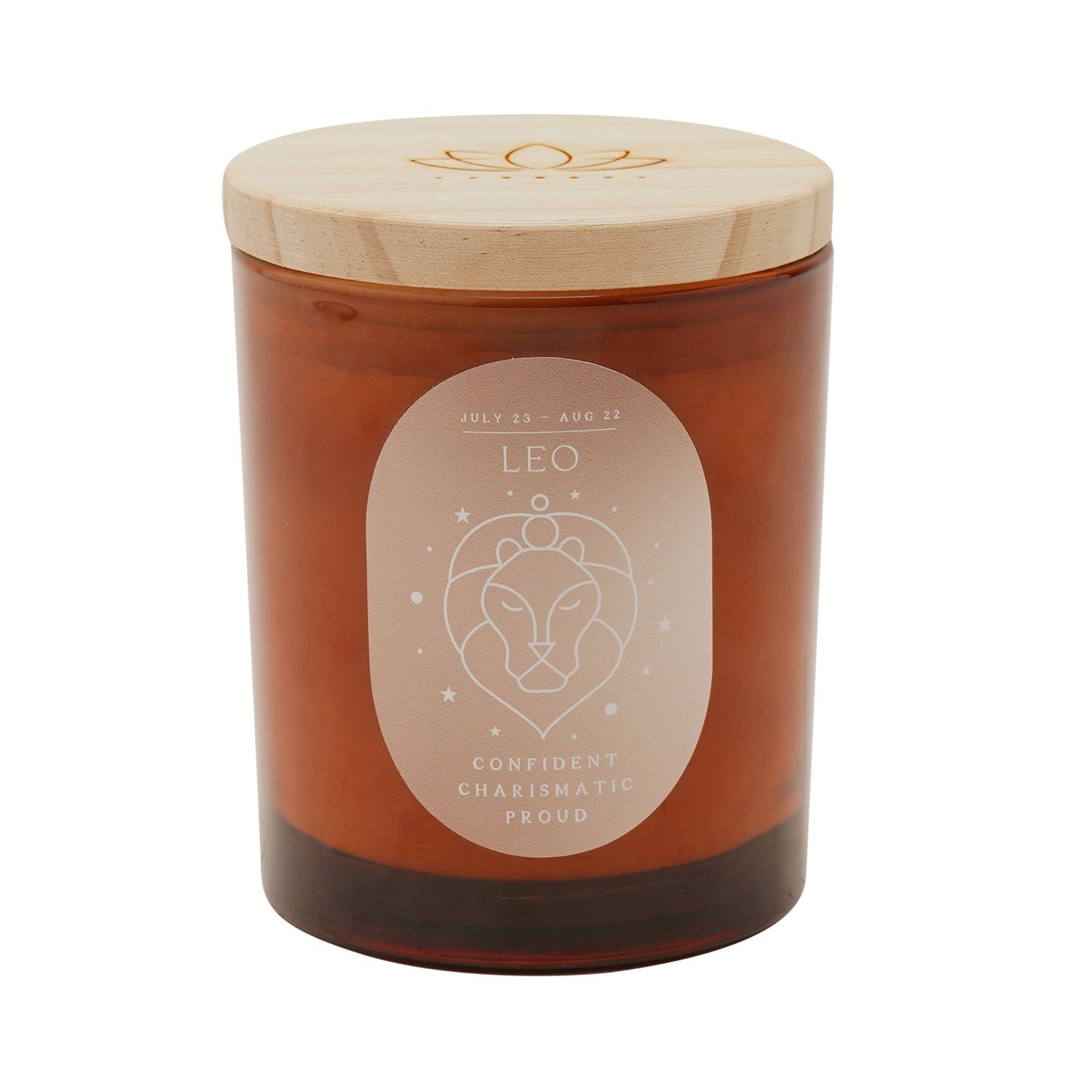 Serenity zodiac candle Leo