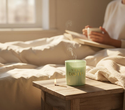 Confetti Candle- You did it