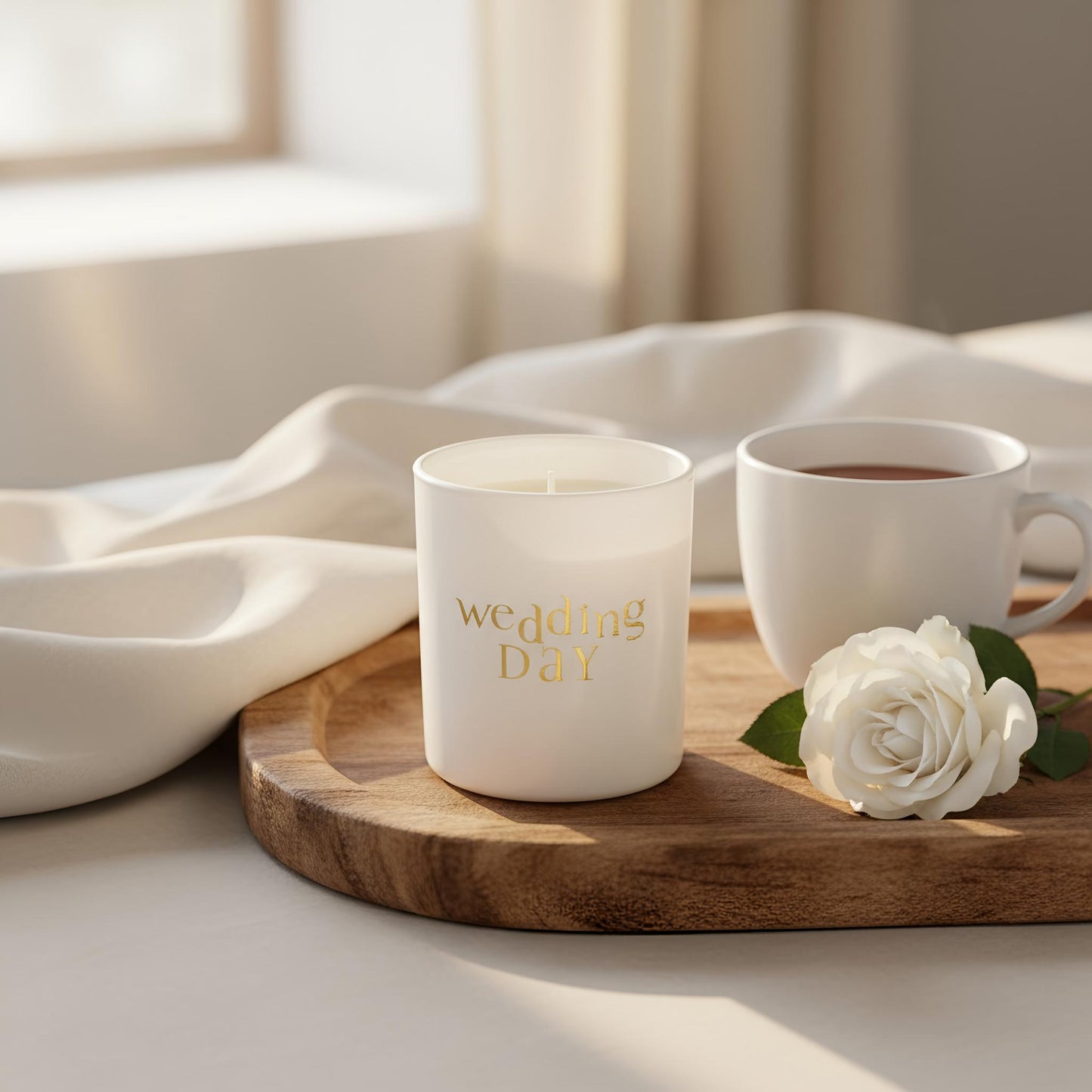 Confetti Candle - Wedding Day