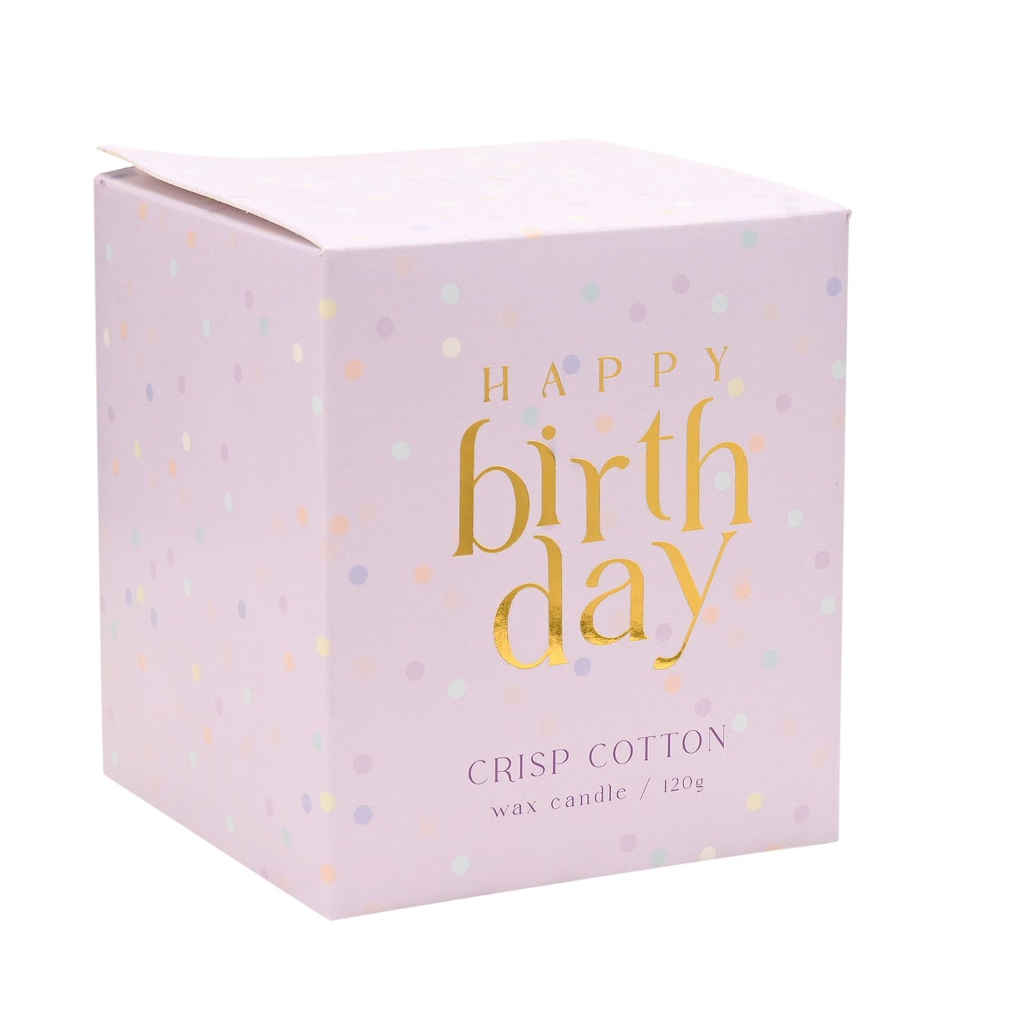 Confetti Candle - Happy Birthday