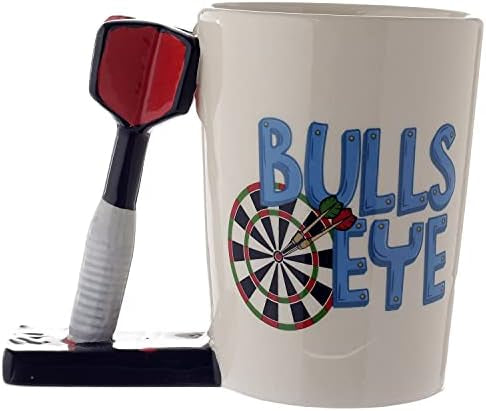 Dart shaped handle mug