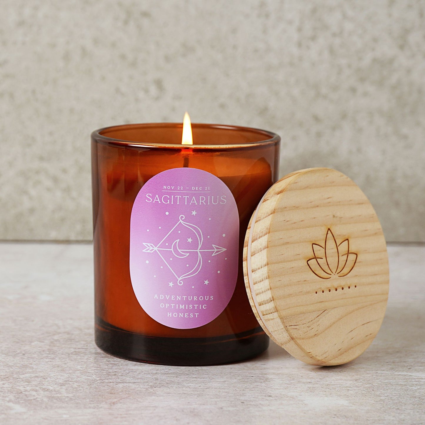 Serenity Zodiac Candle Sagittarius