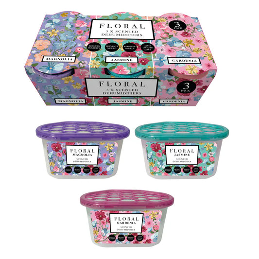 Floral Dehumidifier 3pk